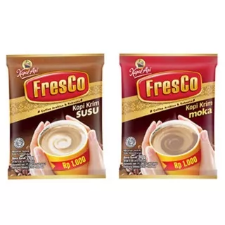 KOPI FRESCO MOKA KOPI KAPALAPI MOKA 1 RENCENG ISI 12 SACHET