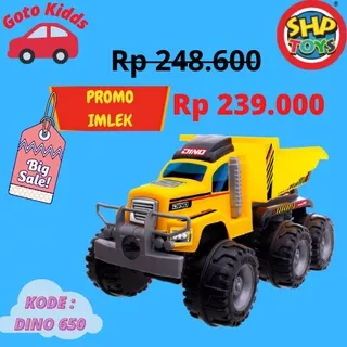 Mainan Truck Dino 650 SHP TOYS - Maenan Anak Mainan Mobilan dorong