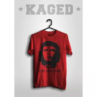 Kaos Che Guevara #Merah/Red Kaos Cheguevara Kaos Sejarah Kaos Guevara