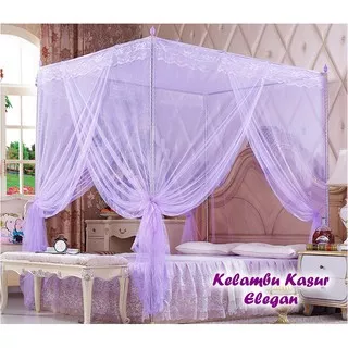 ( kualitas bagus ) NEW kelambu kasur elegan tempat tidur princess net mewah anti nyamuk