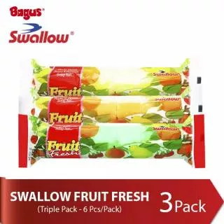 (Triple pack)KAMPER SWALLOW FRUIT FRESH 6.s /200gr