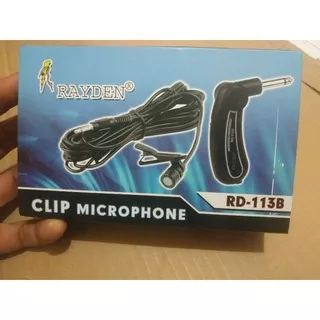 Mic jepit RAYDEN  113B Cilp Microphone RD 113B