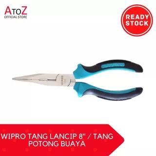 TANG LANCIP 8 WIPRO / Long Nose Plier / LANCIP / POTONG LINESMAN / Tang Potong Buaya 8 INCH