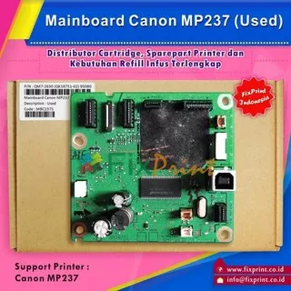 Original Mainboard Printer Canon MP237 MP 237 Logic Board MP-237 Motherboard MP237