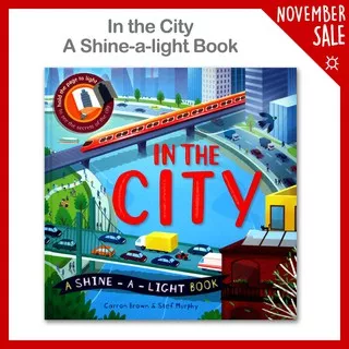 (KD) In the City A Shine-a-light Book (Hard Cover) (SALE!!)