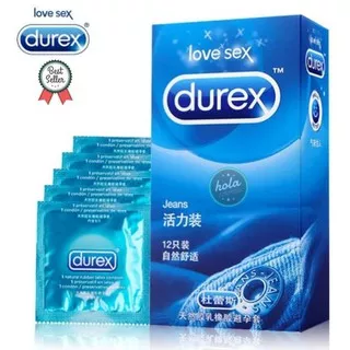 Kondom Durex Close Fit Extra Safe 100% Original Isi 1 Lusin 12 Pcs