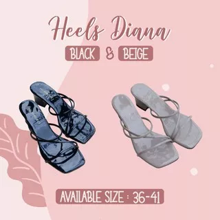 Sandal Heels Diana Size 36-41 / Heels Tahu