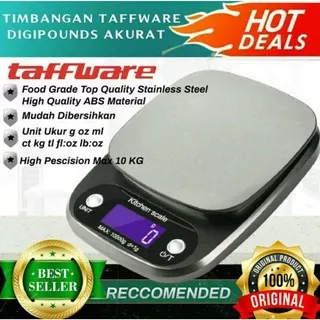 Timbangan Dapur Digital Premium Alat Timbang Kue Roti Kopi Buah Sayur Kitchen Scale Akurat 1 Gram 10 KG Presisi Akurasi Elektronik Timbangan