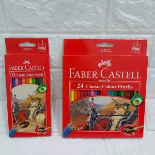 Pensil warna faber castel 12 dan 24 warna