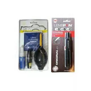 PAKET Nikon Cleaning Kit System Set 7 in 1 + Lenspen LP-1 for Digital Camera Lens High Quality