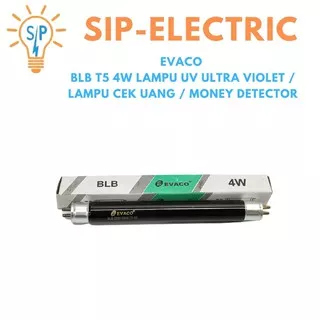 Evaco BLB 4W Lampu Uv Ultra violet / Lampu Cek Uang / Money Detector