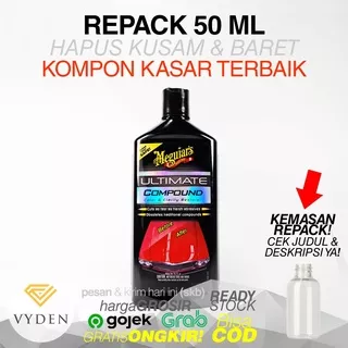 MEGUIARS Ultimate Compound 50ml ECER  Kompon Kasar Pakai Tangan MURAH