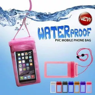 waterproof case anti air | gantungan hp anti air