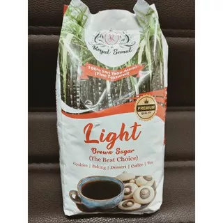 Light brown sugar 500gr premium by Royal Semut