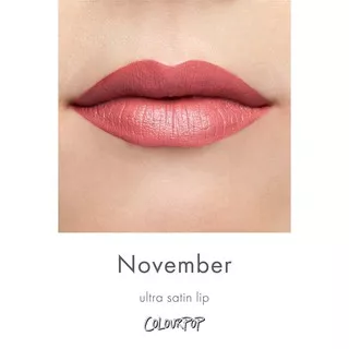 COLOURPOP Ultra Satin Lip - November & Petit four