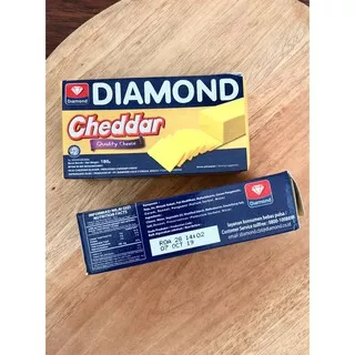 Keju MPASI Cheddar Diamond / Diamond Cheddar Cheese - 180 gr