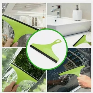 Wiper Karet Alat Pembersih Kaca Mobil Kaca Jendela Kamar Mandi Serbaguna - Glass Wiper Cleaner