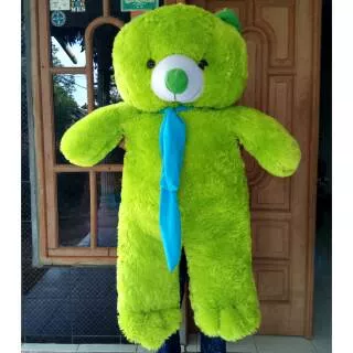 Boneka Teddy Bear Super Jumbo Hijau 110cm