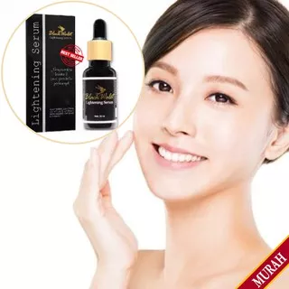 Serum Pengencang Pemutih Pencerah Pengecil Pori2  Wajah AMPUH ~ Black Walet Lightening Serum 20ml