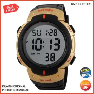 SKMEI Pioneer Sport Watch Water Resistant 50m - DG1068 - Hitam J5G1