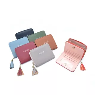 Dompet Lipat Pendek kincir Forever Young / Wallet Cewek mini tipis 1000-1