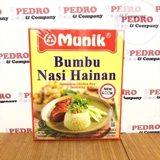 Munik bumbu nasi hainam / hainanese chicken rice seasoning - instant spice