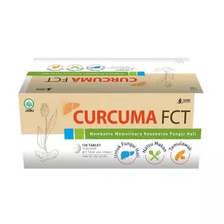 Curcuma Force 120 Tablet - Penambah Nafsu Makan - Memperbaiki Fungsi Hati