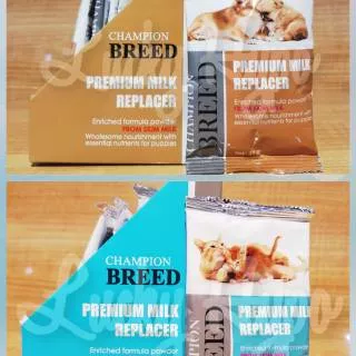 Susu Anjing/ Dog Milk Champion Breed Sachet 30gr