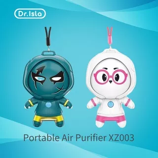 Dr.Isla XZ003 Kalung Air Purifier Anak Wearable Air Purifier Kids Necklace Cute Mini Personal Air Purifiers USB Charger Low Noise Kalung Pembersih Udara Anak