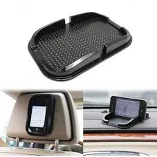 Sticky Pad Anti Slip Dashboard / Tempat Dudukan Hp / Holder Handphone ke Dasbord Mobil Warna Hitam