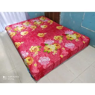 Sprei Bahan Bonita Set Bantal 2 Guling 2