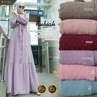 Rubiah Dress by Kheyra Dress Remaja Dress Kondangan Gamis Rubiah Import