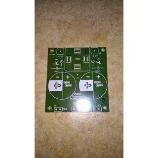 Pcb power supply ct power amply 2 elko