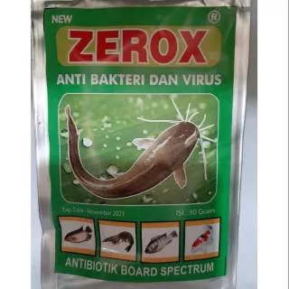 ZEROX obat CACAR LELE DAN IKAN