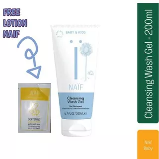 NAIF BABY CLEANSING WASH GEL 200ML