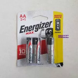 Baterai Energizer Max AA isi 3 pcs 1.5V
