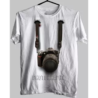 BAJU DISTRO 3D SATUAN PHOTOGRAPHER MAN ORIGINAL PHOTOGRAPHY CANON FUJI