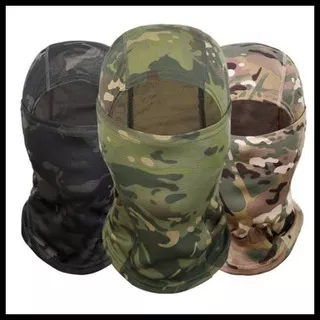 Super Promo Masker Ninja Army Loreng Balaclava Topeng Motor Kepala Helm Sarung