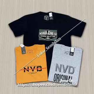 [isi 3] Kaos NVD kaos harian pria wanita/ atasan santai unisex