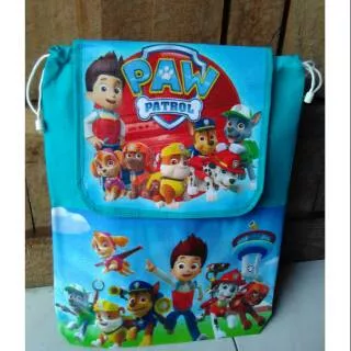 TAS GENDONG KARTUN KARAKTER PAW PATROL | GOODIE BAG MURAH | TAS SOUVENIR  UNIK | TERLARIS | RP19