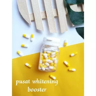 [BEST SELLER] PIL WHITE KAPSUL PW PIL WHITENING ORIGINAL 100% / SUPLEMENT PEMUTIH / VITC 1000cc || TERLARIS