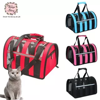 Tas Jaring Travel Peliharaan Anjing Kucing Model Terbaru