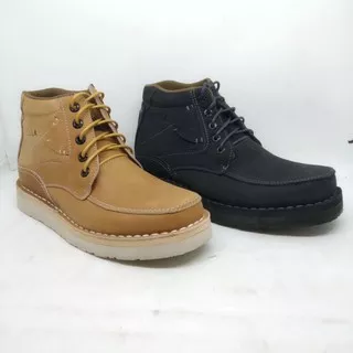 Sepatu kulit Mr.LA  9001 WR boots pria kulit sapi asli classic original