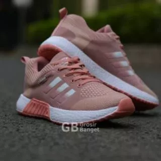 Adidas NEO Running Womens Casual Shoes, Sepatu Lari Wanita Adidas Flyknit Grade Ori Vietnam l