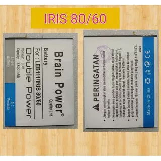 Battery Lava Iris 80 Iris 60 Baterai Lava Iris 80 Iris 60 Batt Double Power Lava Iris 80 Iris 60