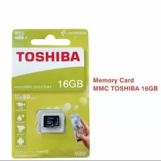Micro SD Toshiba 16GB - Kartu Memory Card - MicroSD Toshiba - MM Original 99%