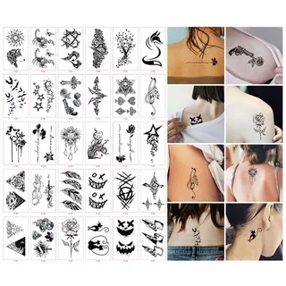 1 set TATTO TEMPORARY / TATO TEMPORER TAHAN AIR