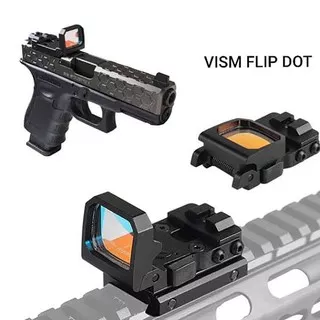 Reflex Sight Red Dot Flip VISM