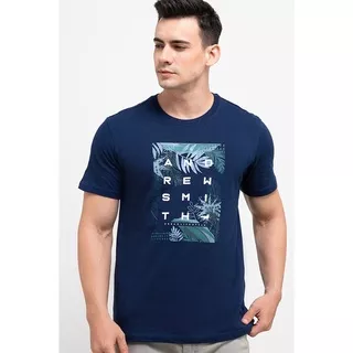 ANDREW SMITH LEISURE T-SHIRT 1 (NAVY)