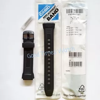 STRAP CASIO W-212H-1A W 212H W 212 Casio Original